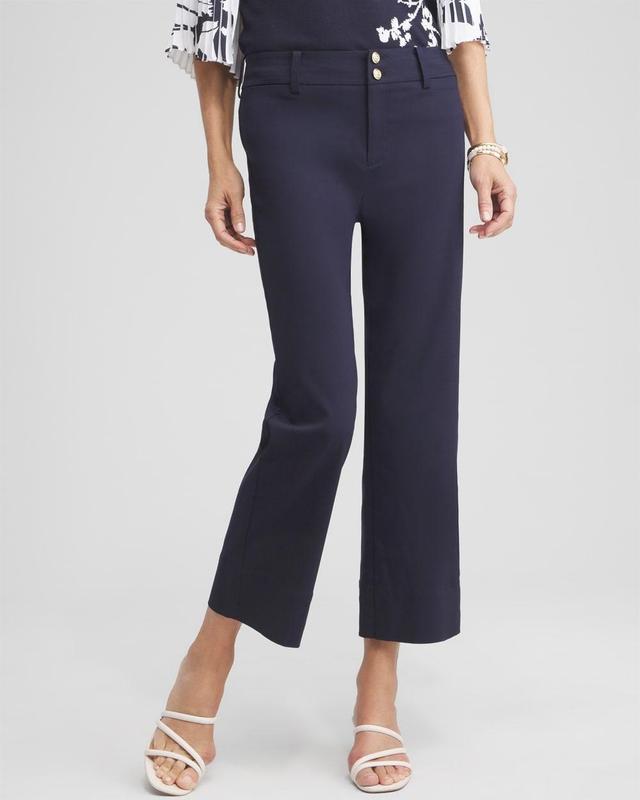 Women's Trapunto Wide Leg Cropped Pants Product Image