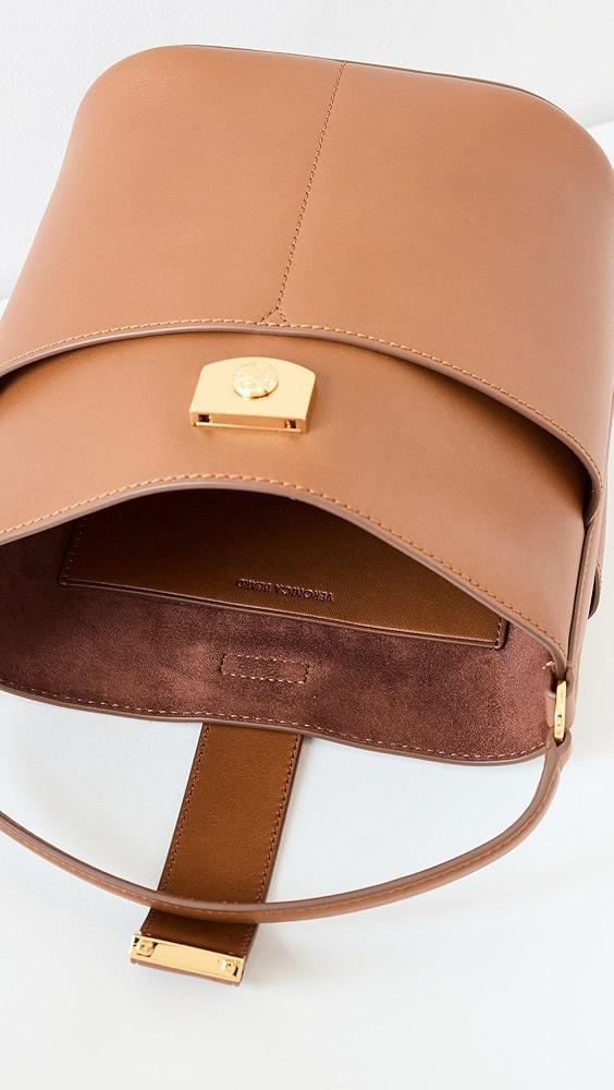 Veronica Beard Small Crest Lock Bucket Bag | Shopbop Product Image