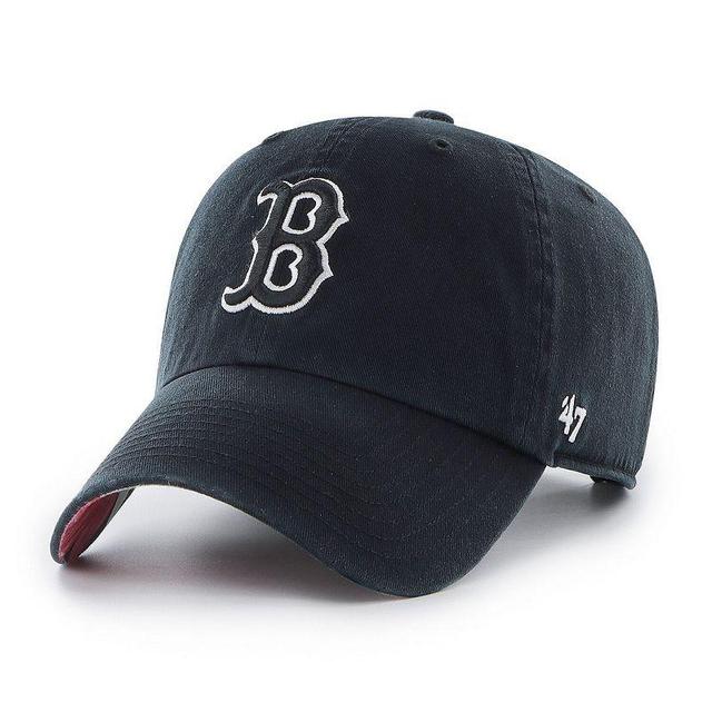 Mens 47 Boston Red Sox Dark Tropic Clean Up Adjustable Hat Product Image