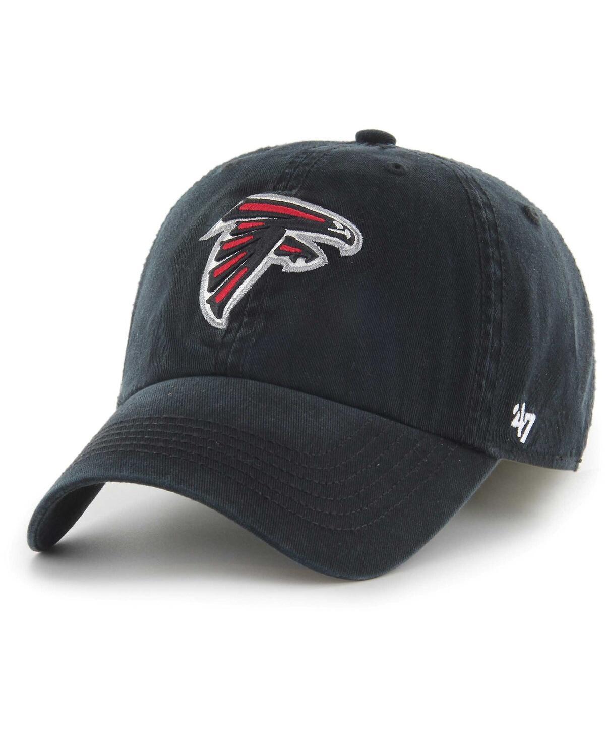 Mens 47 Brand Black Atlanta Falcons Franchise Logo Fitted Hat Product Image