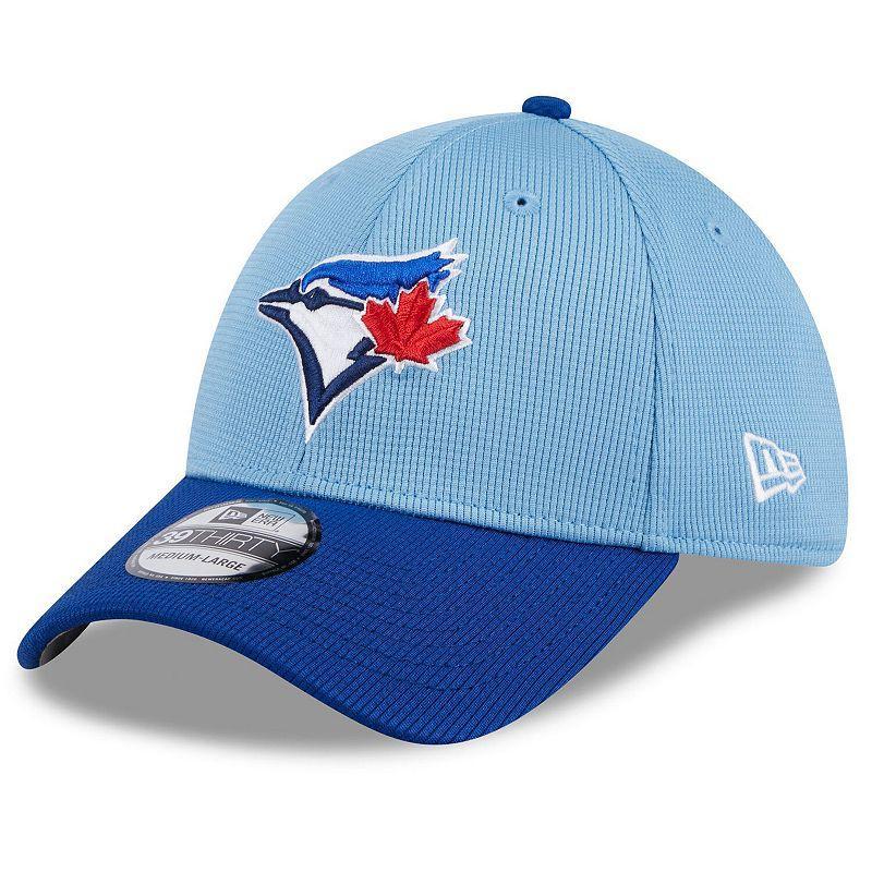 Mens New Era Light Blue Toronto Blue Jays 2024 Batting Practice 39THIRTY Flex Hat Product Image