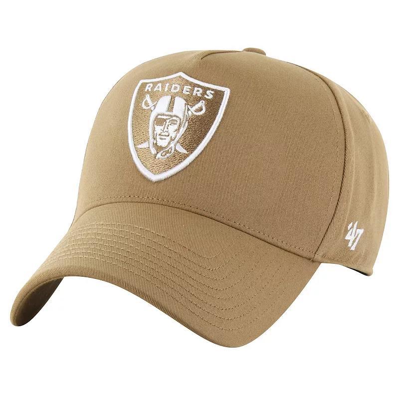 Mens 47 Tan Las Vegas Raiders Ballpark MVP Adjustable Hat Product Image