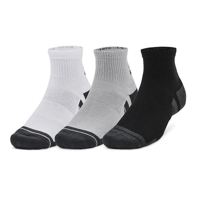 Under Armour Performance Tech 3-Pack Quarter Socks, Womens Product Image