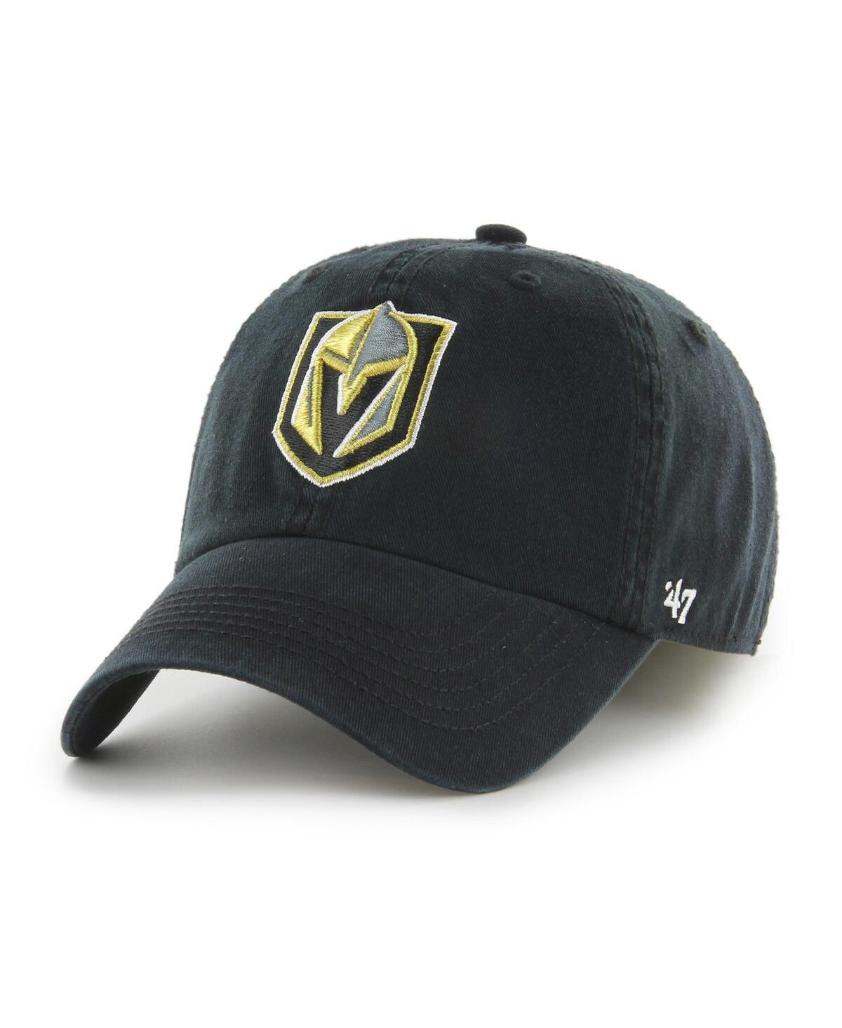 Mens 47 Black Vegas Golden Knights Classic Franchise Fitted Hat Product Image