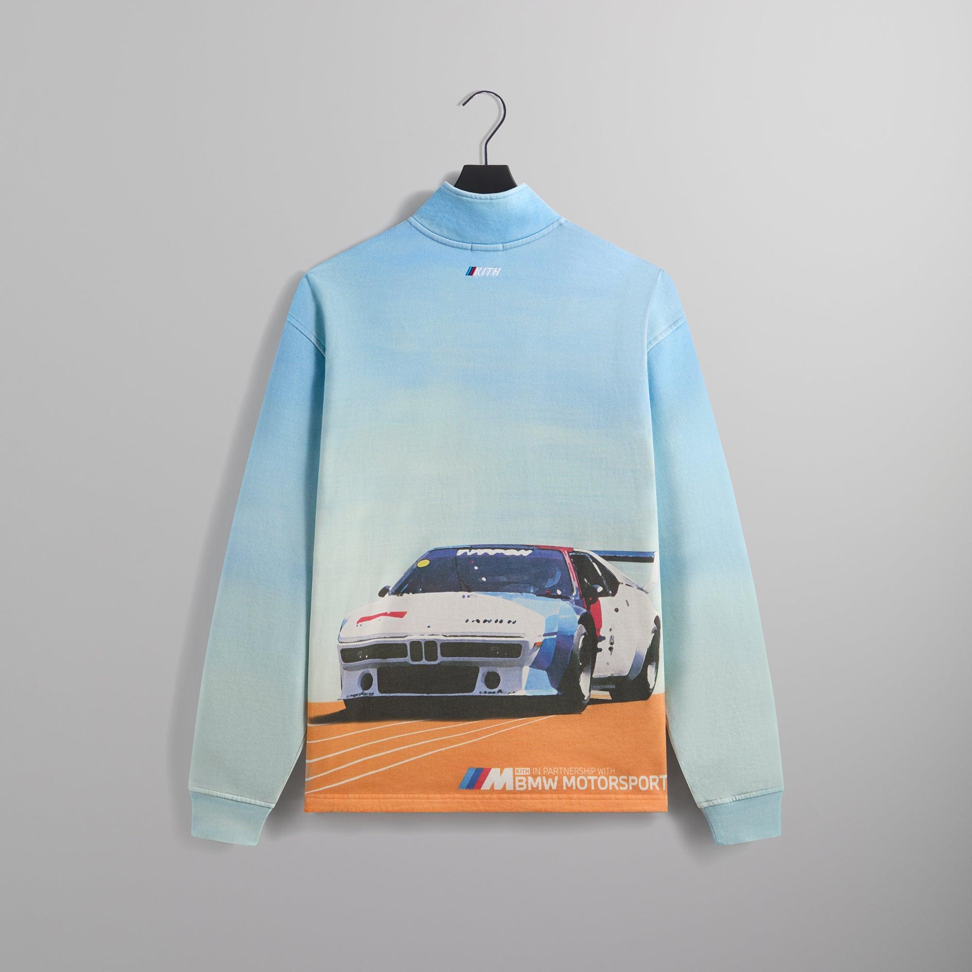 Kith for BMW Retro Vintage Quarter Zip - White Male Product Image