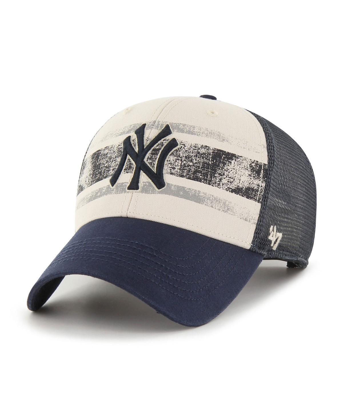 Mens 47 New York Yankees Breakout MVP Trucker Adjustable Hat, Blue Product Image