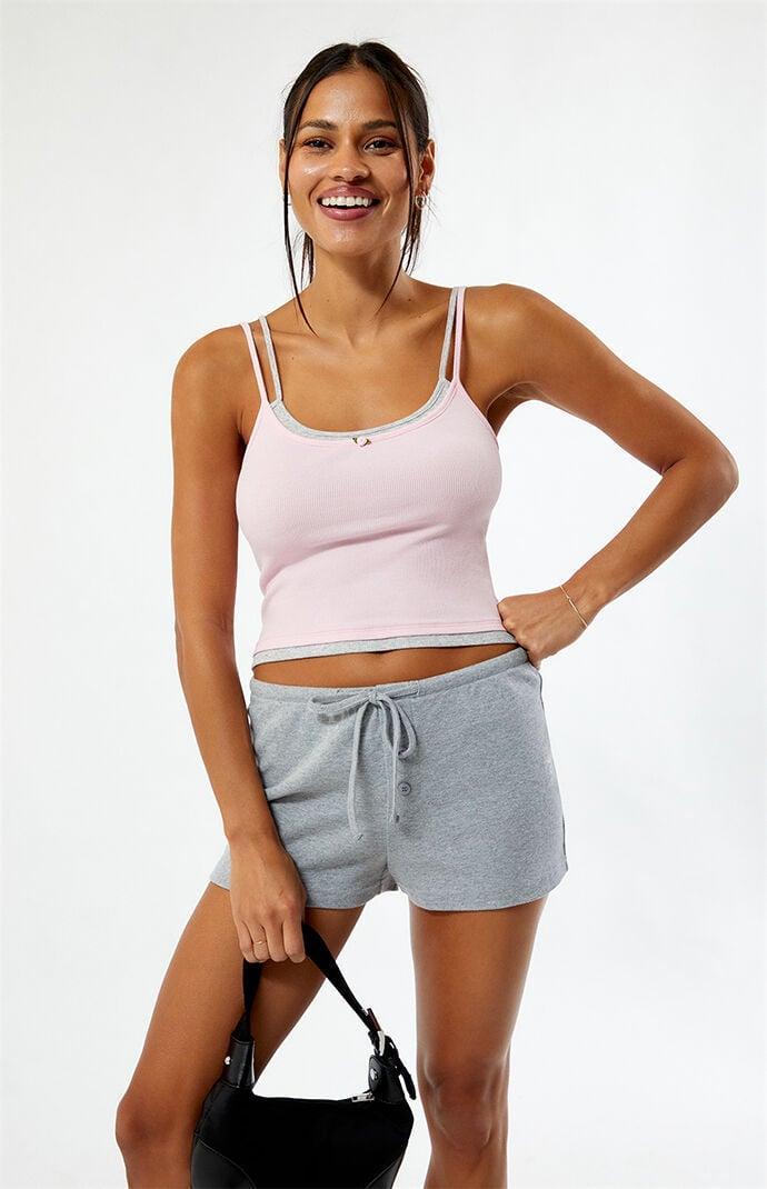 Women's Tie Front Knit Shorts product image