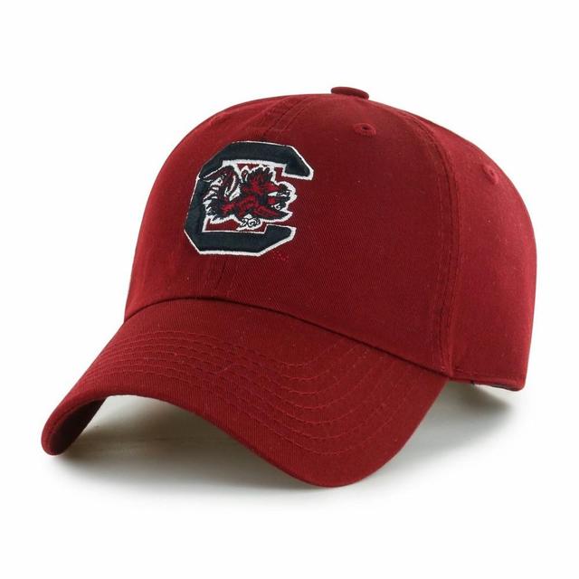 NCAA South Carolina Gamecocks Mens Clean Up Fabric Washed Relaxed Fix Hat Product Image