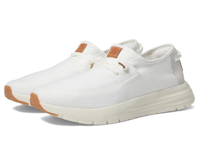 Hey Dude Sirocco Neutrals White) Men's Shoes Product Image