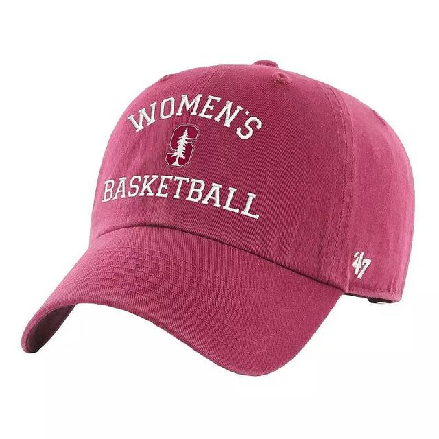 Unisex 47 Cardinal Stanford Cardinal Womens Basketball Archway Clean Up Adjustable Hat Product Image