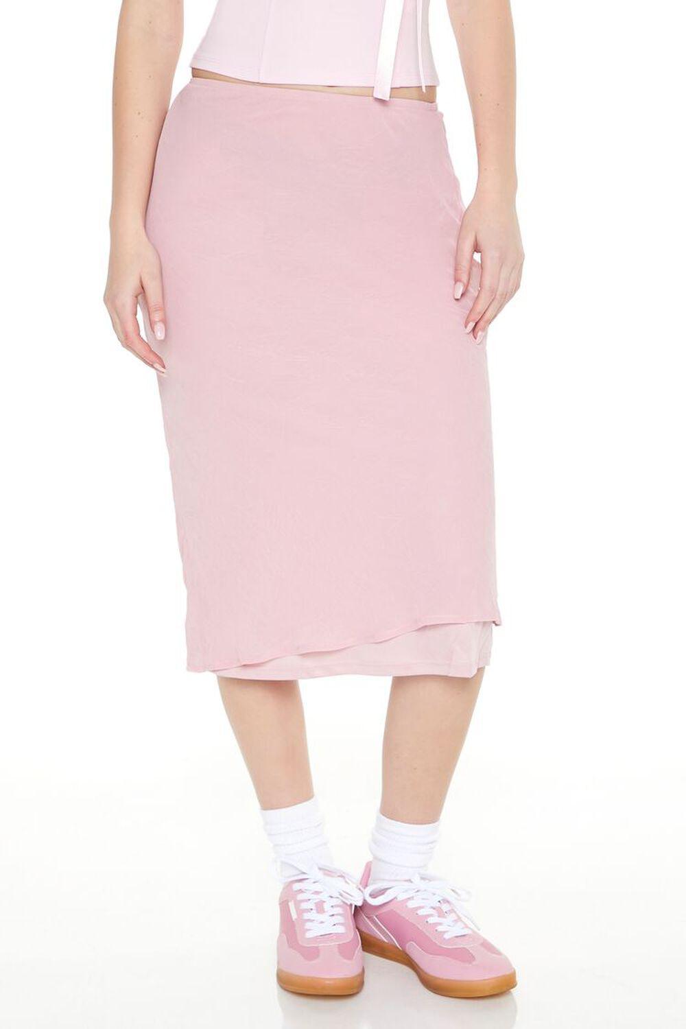 Chiffon Midi Skirt | Forever 21 Product Image