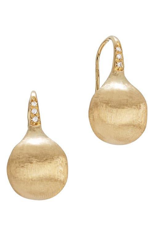 Womens Africa 18K Yellow Gold & 0.5 TCW Diamonds Drop Earrings Product Image