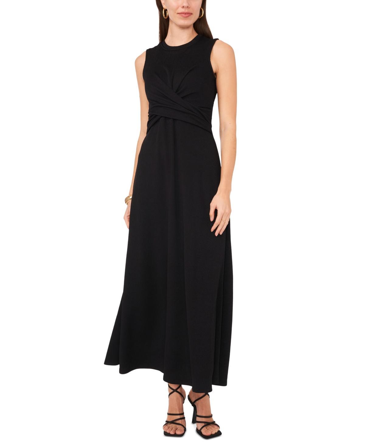 Women's Sleeveless Crossover Maxi Dress Product Image