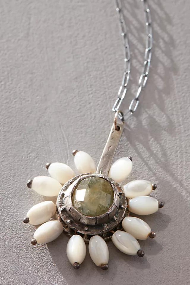 Eric Silva Flower Stone Necklace Product Image