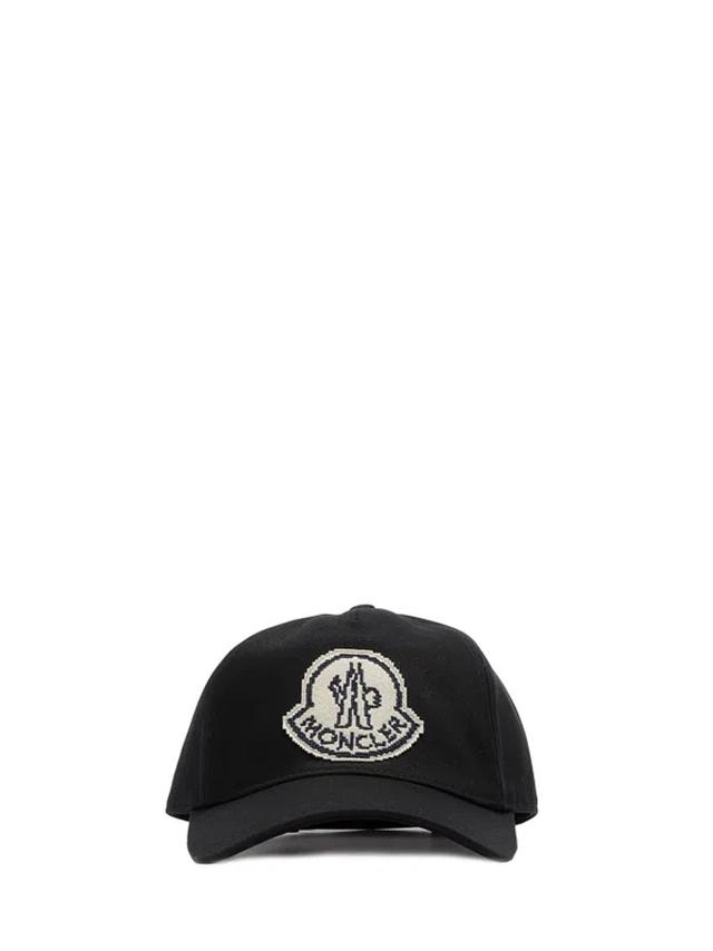 MONCLER Baseball Cap In Black Product Image