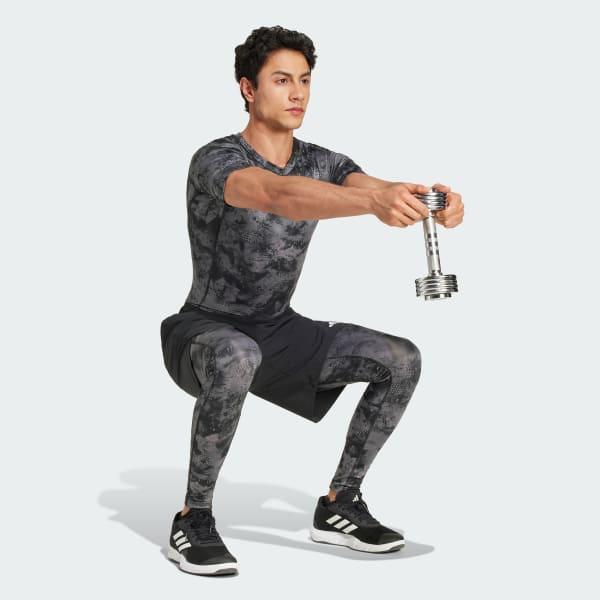 TECHFIT Training Allover Print Long Tights Product Image