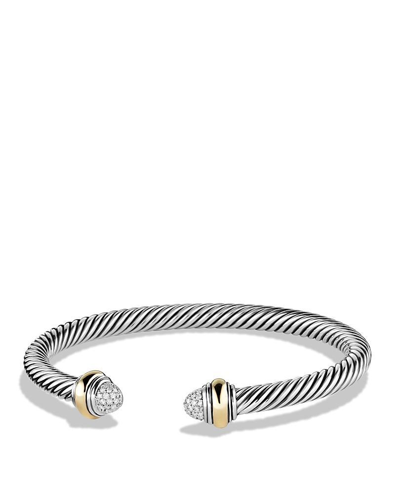 Womens Cable Classics Bracelet in Sterling Silver Product Image