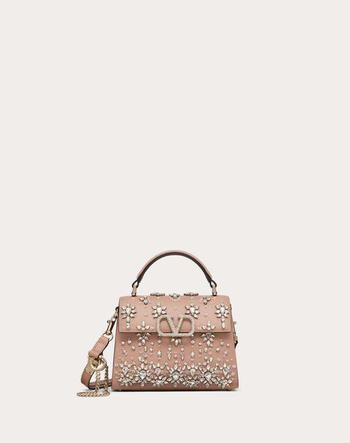 VALENTINO GARAVANI VSLING MINI EMBROIDERED HANDBAG Product Image