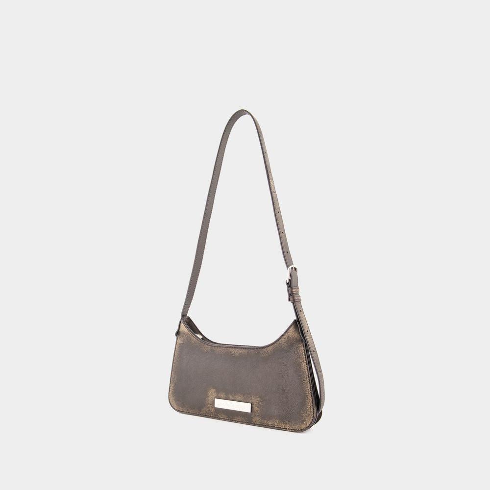 ACNE STUDIOS Platt Mini Shoulder Bag In Brown Product Image