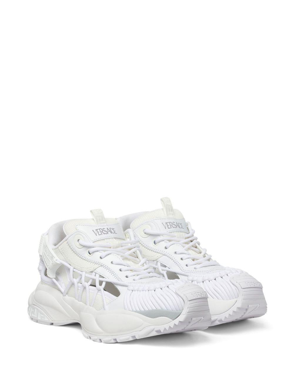 VERSACE White Mercury M_vs_01 Sneakers Product Image