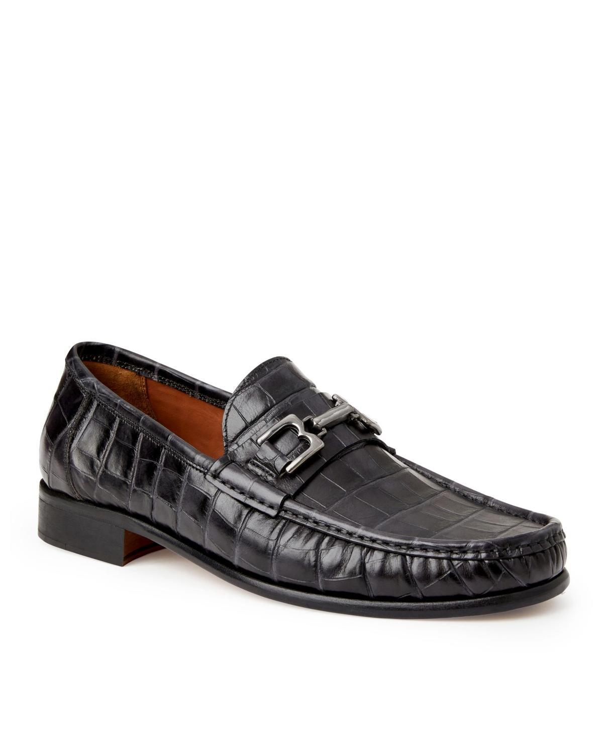 Bruno Magli Mens Trieste Leather Bit Loafers Product Image