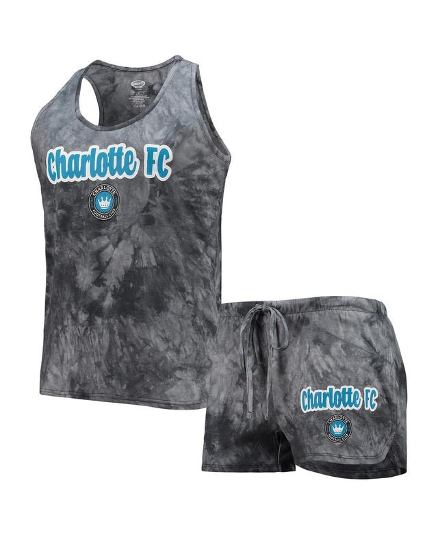 Womens Concepts Sport Charcoal Charlotte FC Billboard Tank Top & Shorts Sleep Set Product Image