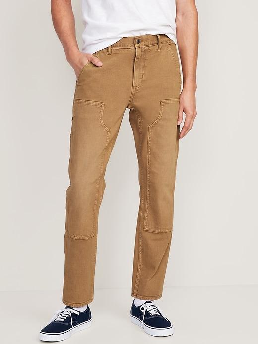 90’s Straight Built-In Flex Workwear Carpenter Jeans Product Image