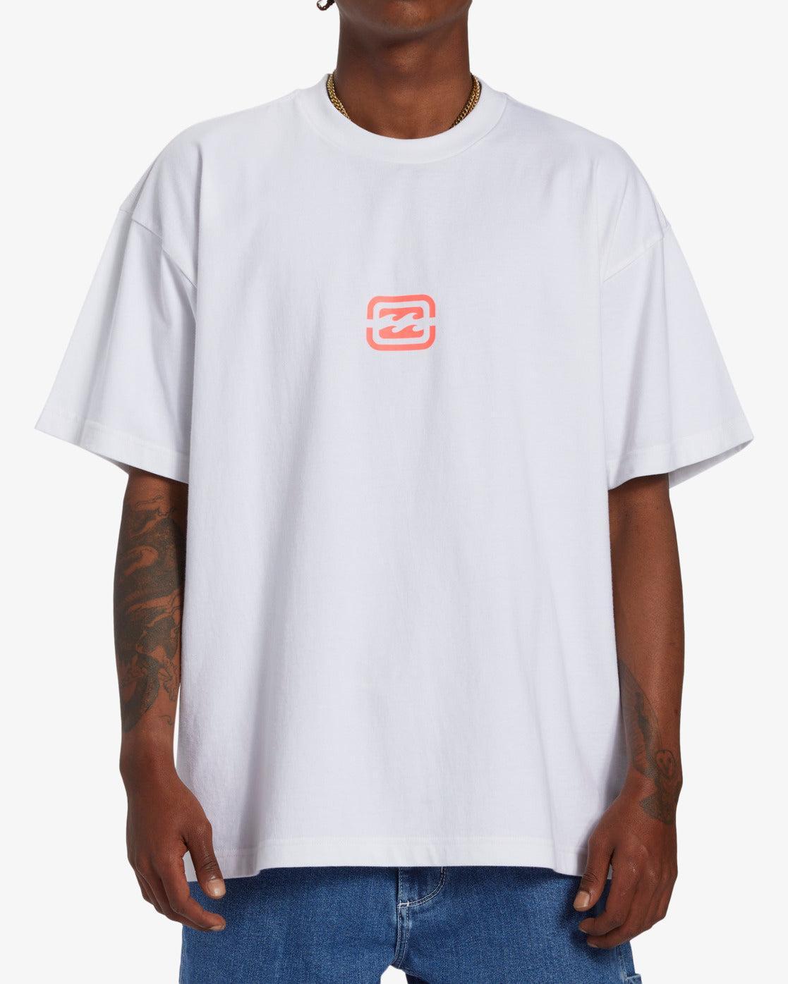 Bracket Wave OG T-Shirt - White Male Product Image