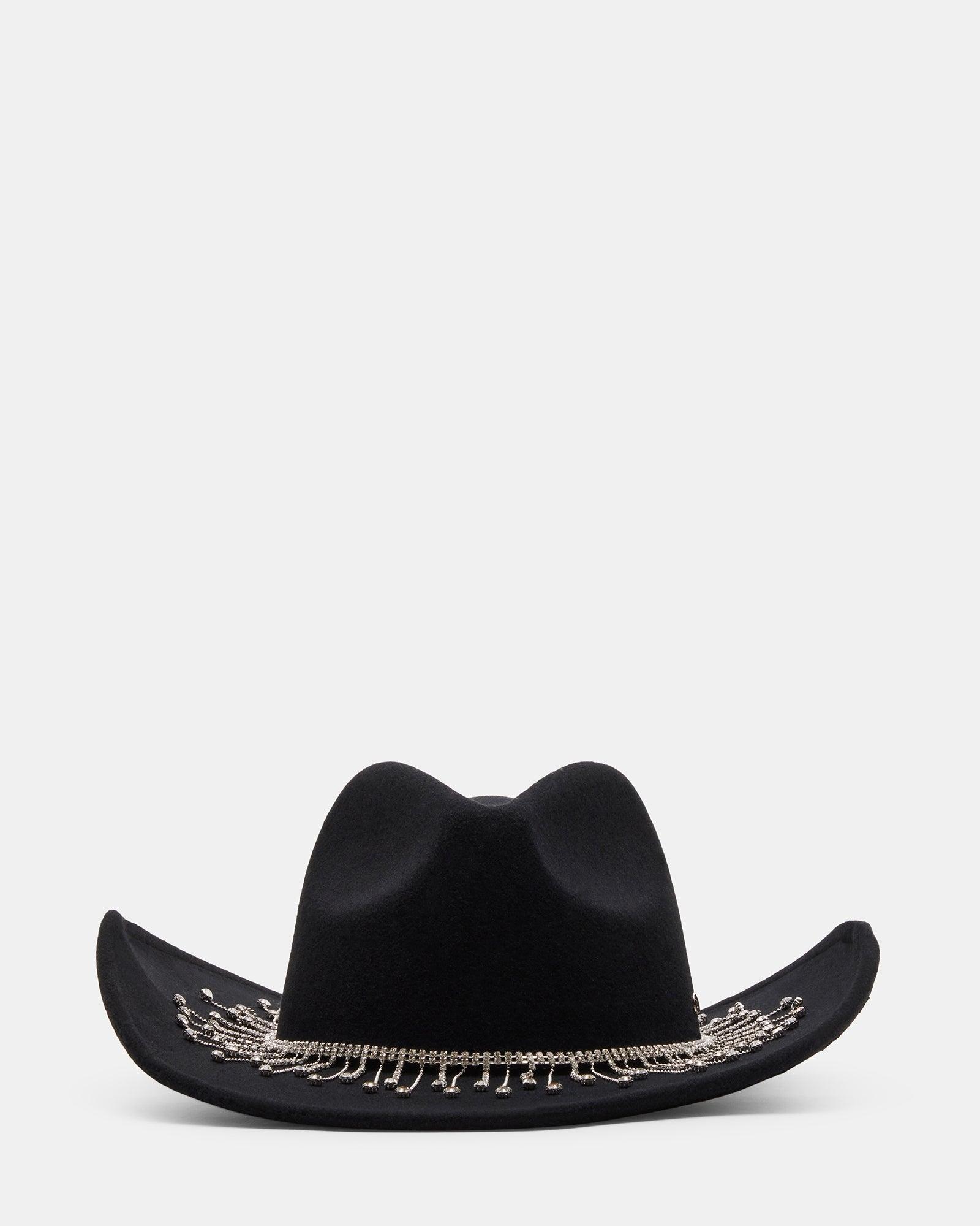 WESTERN RHINESTONE HAT BLACK Female Product Image