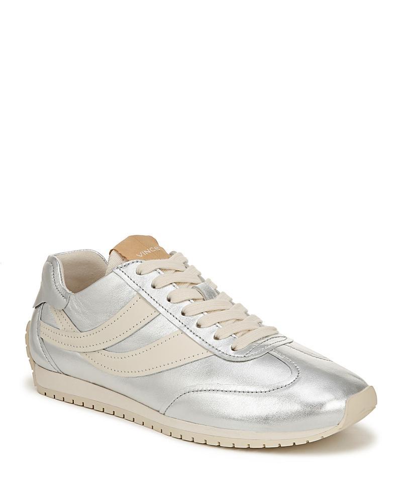 Womens Oasis Runner Suede & Metallic Leather Sneakers Product Image