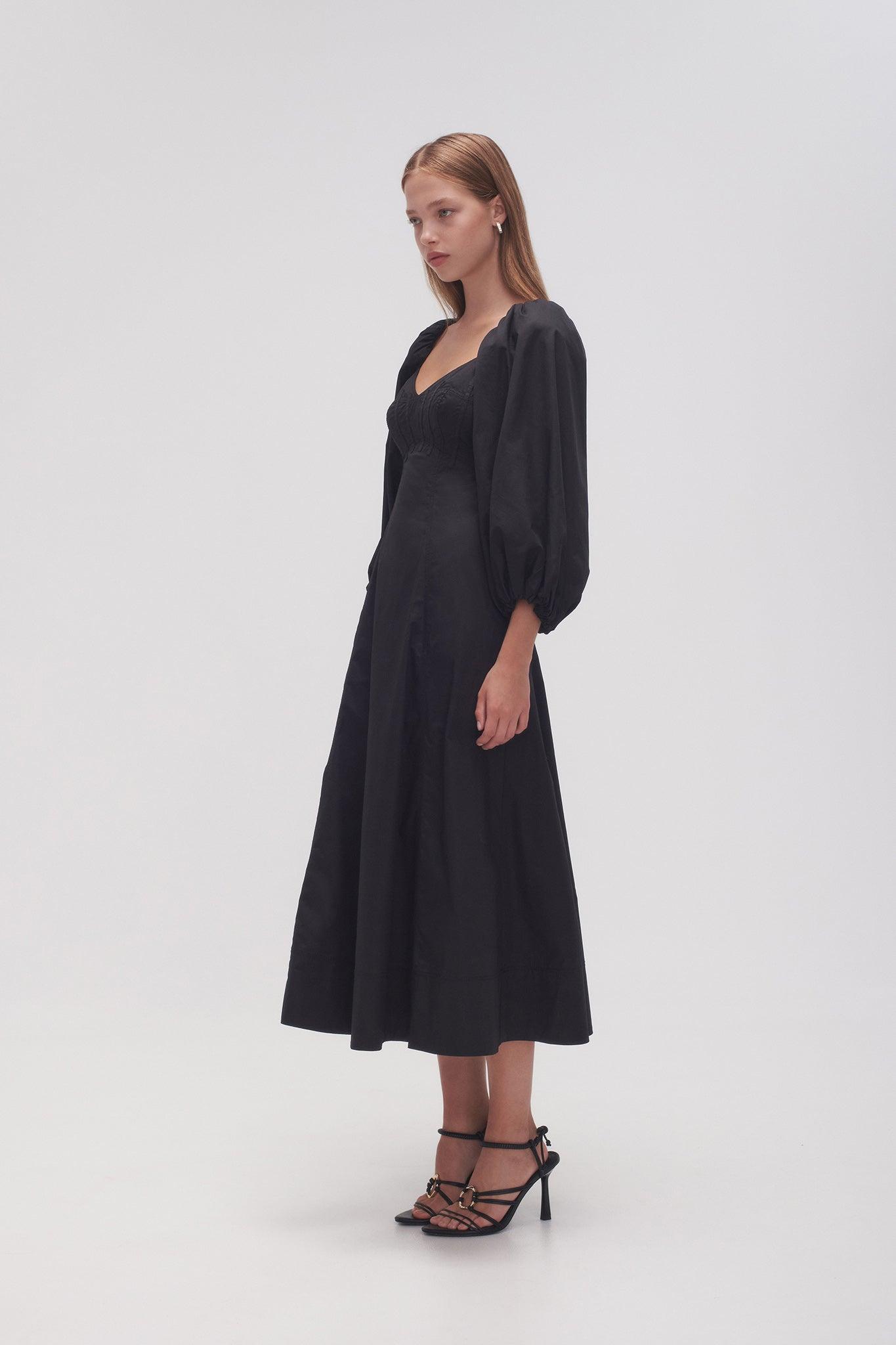 Hester Corsetted Midi Dress Product Image