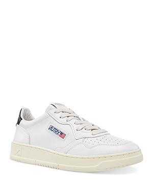 Autry Mens Medalist Leather Low Top Sneakers Product Image