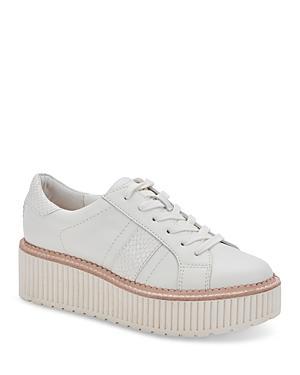 Dolce Vita Womens Tiger Lace-Up Platform Sneakers Product Image