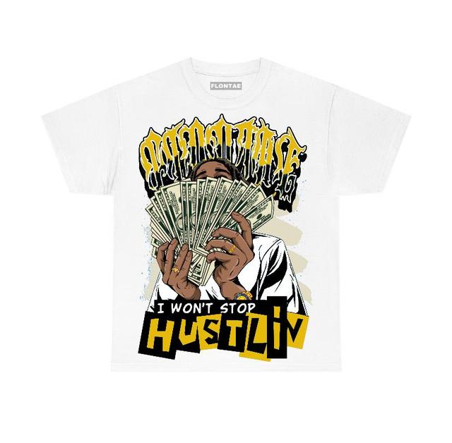 Vivid Sulfur 4s Flontae T-Shirt Hustlin Graphic Product Image