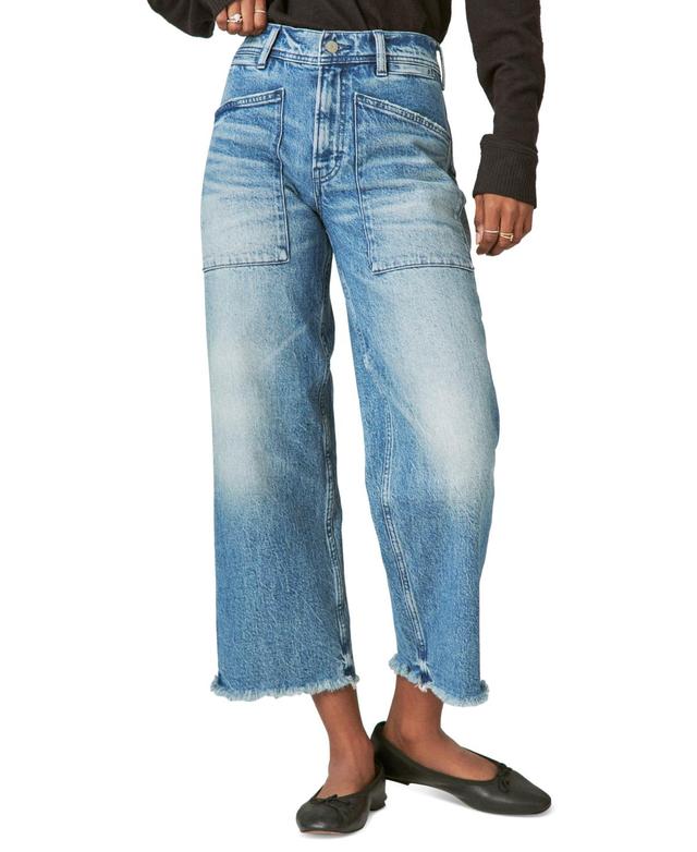 Lucky Brand Lucky Legend High Waist Wide Leg Jeans Product Image