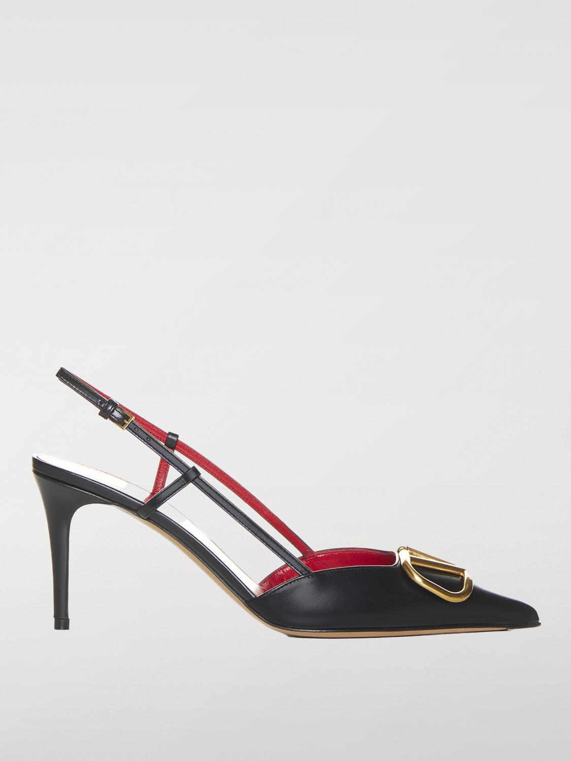 VALENTINO GARAVANI High Heel Shoes  Woman Color Black In Marine Product Image