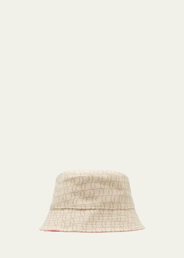 Mens Bobino Jacquard Monogram Bucket Hat Product Image