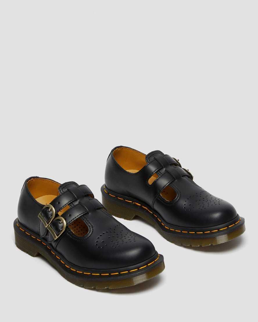 Dr. Martens 8065 Mary Jane Buckle Leather Shoes Product Image