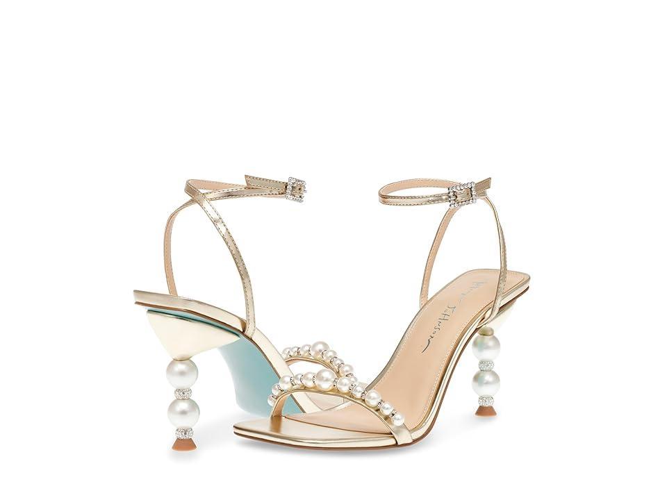 Blue by Betsey Johnson Jacy Pearl Heel Dress Sandals Product Image