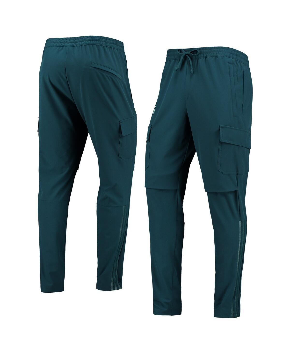 Mens adidas Green Atlanta United FC Travel Pants Product Image