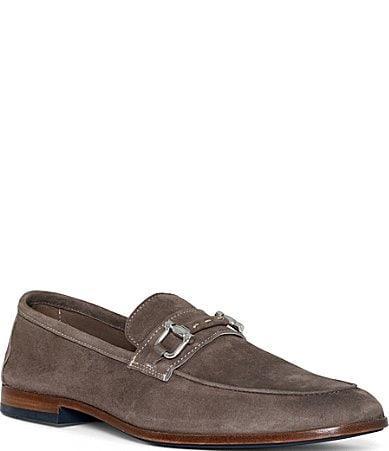 Donald Pliner Mens Suede Slade Bit Loafers Product Image