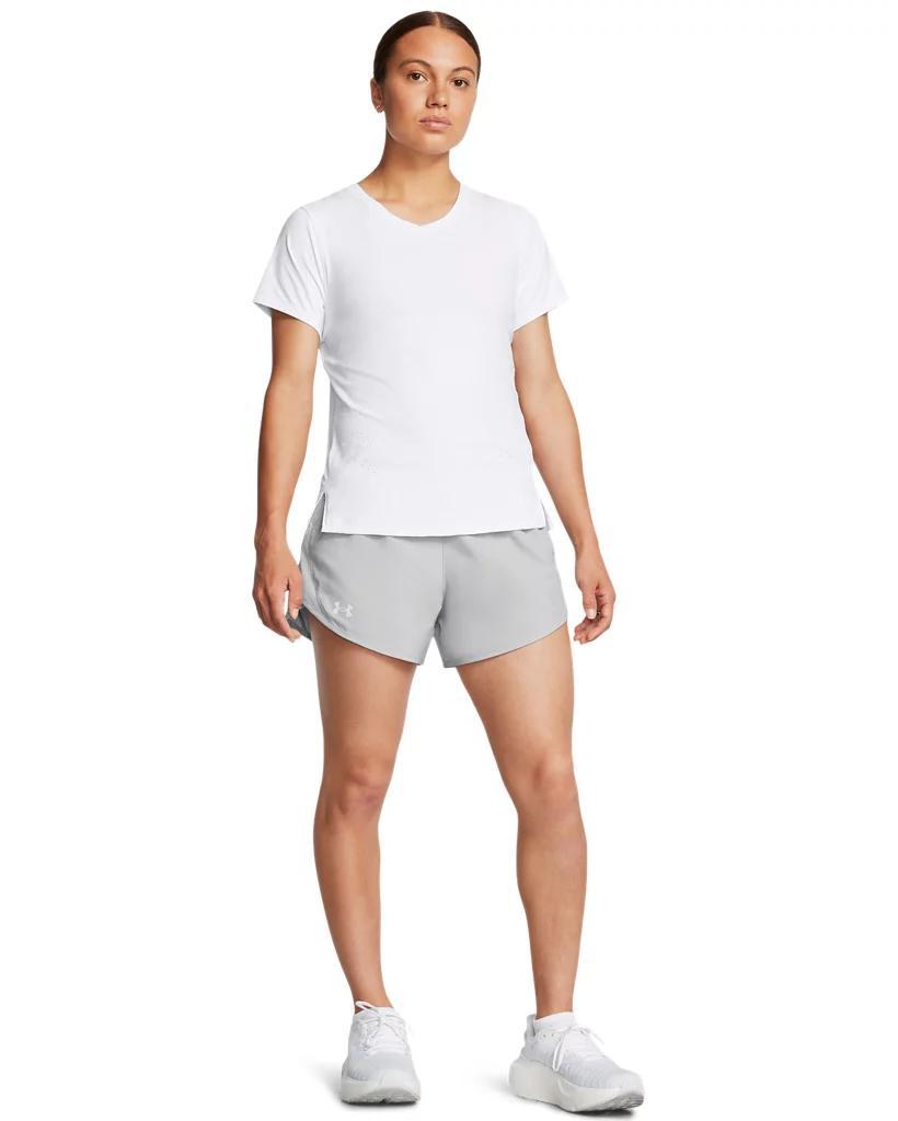 Womens UA Fly-By Heather 3 Shorts Product Image