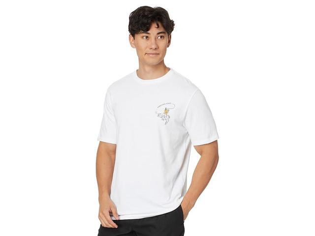 Vineyard Vines Good Catch Short Sleeve Pocket Tee (White Cap) Men's T Shirt Product Image