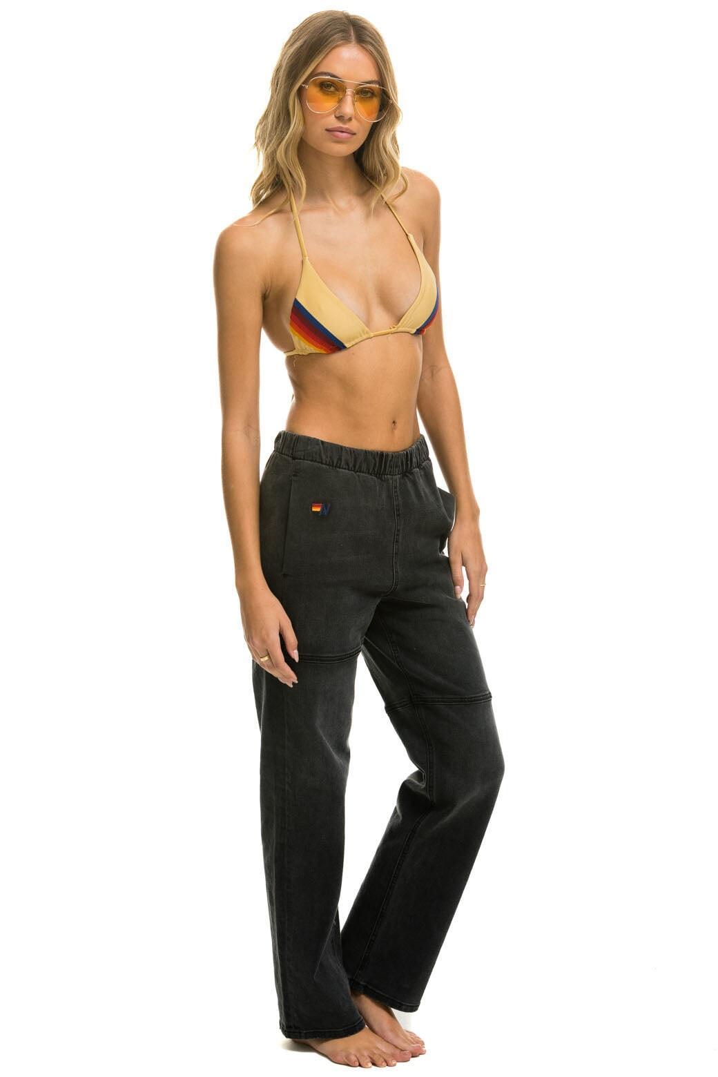 MID RISE RANCHER RELAXED FIT JEAN - VINTAGE BLACK Female Product Image