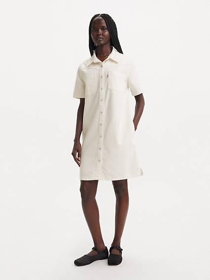 Levi's Short Sleeve Denim Dress - Women's Product Image