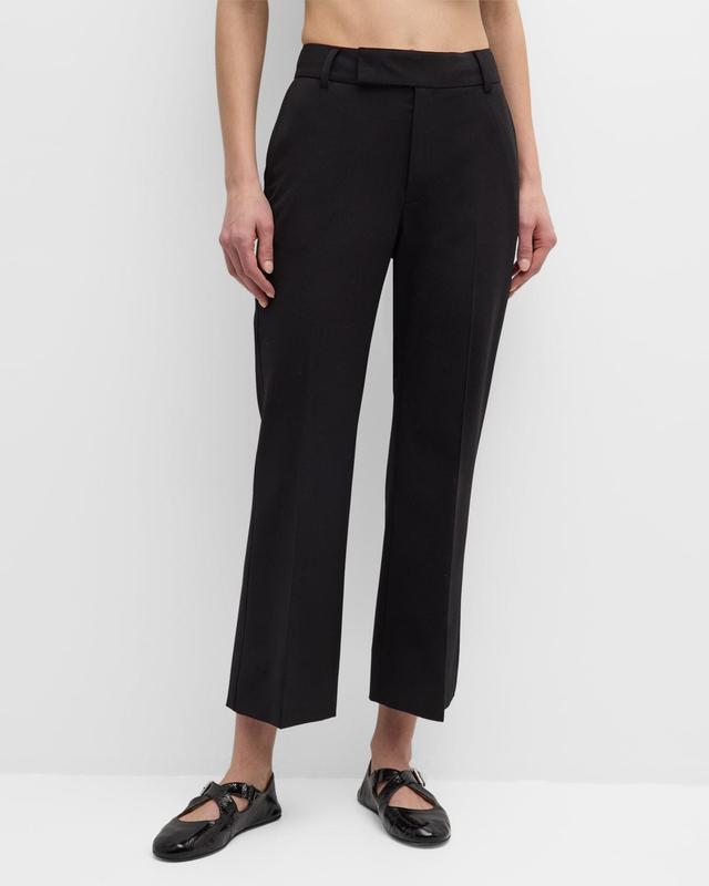 Proenza Schouler Stretch Wool Blend Crop Suiting Pants Product Image