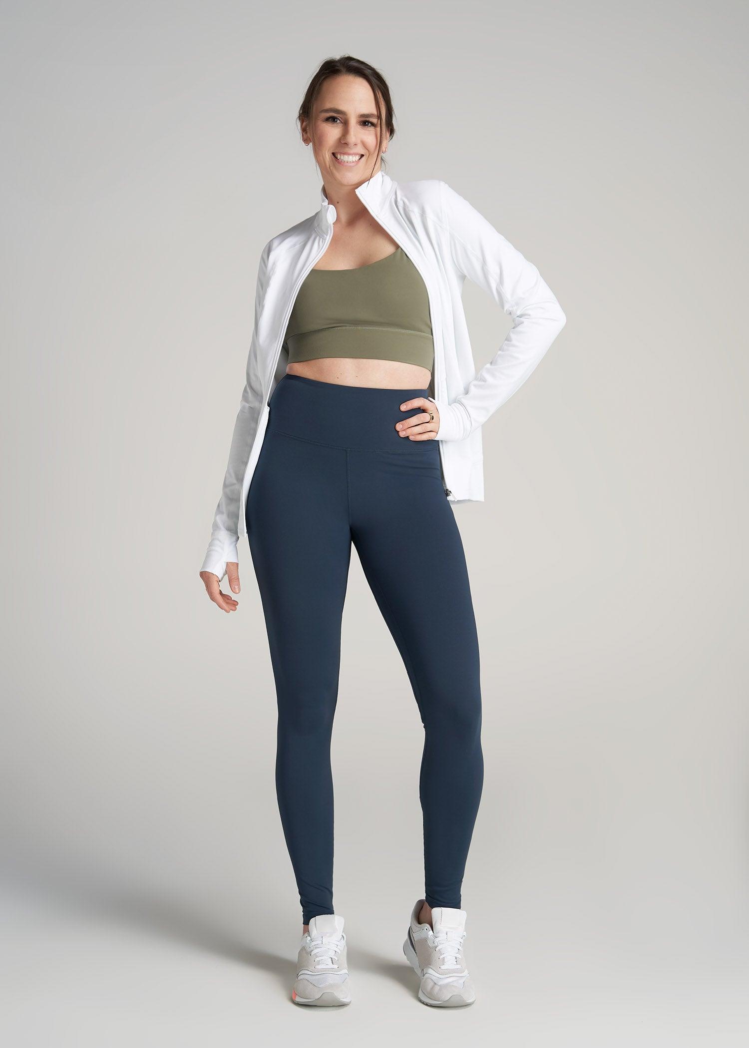 AT Balance High-Rise Leggings for Tall Women in Bright Navy Female Product Image