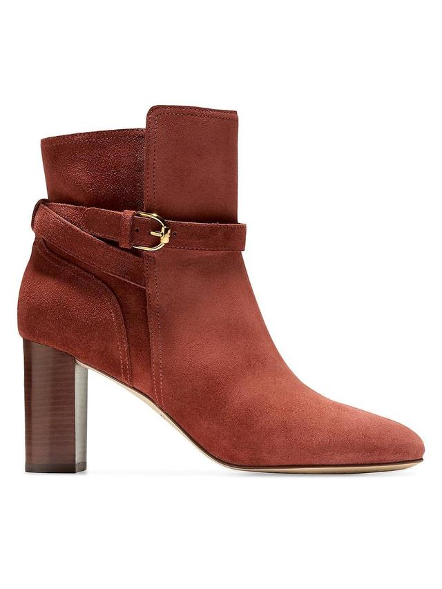 Womens Glendale Jodhpur 75MM Suede Booties Product Image