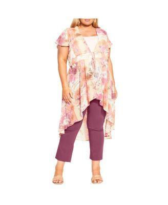 Plus Size Natasha Print Jacket Product Image