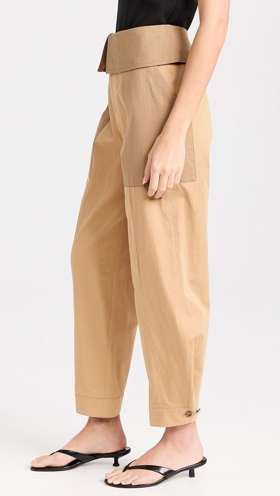 FRAME Foldover Trousers | Shopbop Product Image